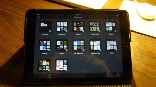 Ebook collections on iPad